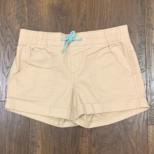 Old Navy Khaki Drawstring Pull-up Shorts